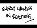 AQA Certificate in Chemistry / iGCSE - Energy Changes in Reactions