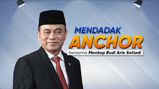 Mendadak Anchor HUT Metro TV 2024 Bersama Menkop Budi Arie Setiadi