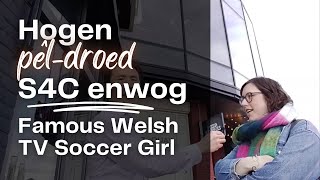 I met a famous Welsh TV soccer girl!