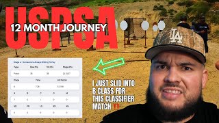 USPSA CLASSIFIER MATCH | ROAD TO M CLASS IN 12 MONTHS
