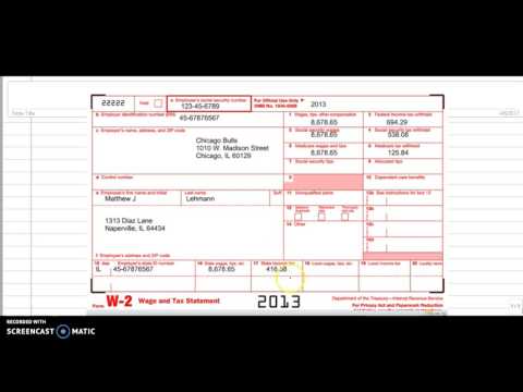 State Taxes (Illinois Form 1040) State Taxes (Illinois Form 1040)