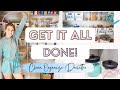 GET IT ALL DONE / CLEAN AND ORGANIZE WITH ME / Kaylee Jump