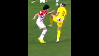 #shorts #football #funny #top 🤣 Girl kicks football watch her pant come down omg impossible moments
