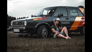 Das auto! VW golf MK2. Naujas projektas raliui ir atviras interviu apie ralį! Pirma serija