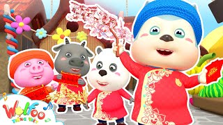 Sắp Đến Tết Rồi ️🎉 Wolfoo Vui Đón Tết ♫ Nhạc Tết Thiếu Nhi 2024 | Wolfoo Nhạc thiếu nhi