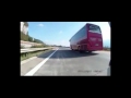 Geisterfahrer auf Autobahn