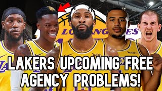 Los Angeles Lakers Upcoming Free Agency 2021 PROBLEMS! Schroder Contract Ext? Drummond Long Term?