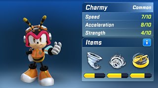 Charmy The Bee Level 10 🐝😵‍💫🗿 - Sonic Forces Speed Battles