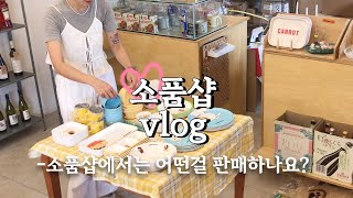 ⎸소품샵vlog⎸소품샵 손님들은 어떤걸 구매하실까?? 💗 / 오니오니 / 평택소품샵 / 천안소품샵 / 사장브이로그 / 계산브이로그 / 짱구컵