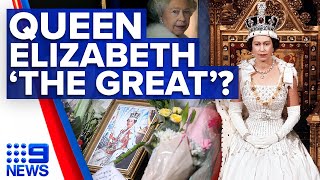 Debate over renaming 'Queen Elizabeth the Great' | 9 News Australia
