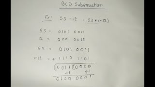 BCD Subtraction