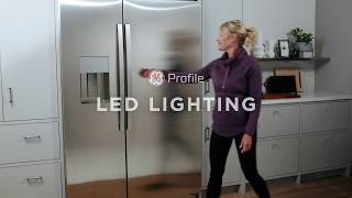 GE Profile Built-In Side by Side Refrigerator - LED Lighting