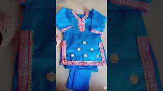 Dogri suit# Blue #Magenta