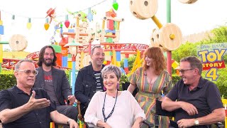 Toy Story 4: Tom Hanks, Tim Allen, Keanu Reeves, and Co-Stars (Full Interview)