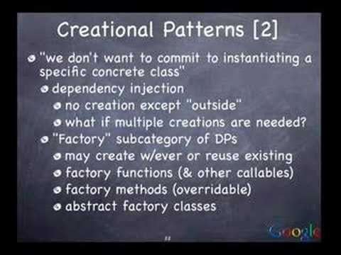 Python Design Patterns Youtube