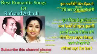 best duet songs of mohd rafi and asha bhosle,aas music,
