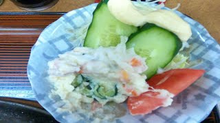 【 九州 熊本県 菊池市 】概要欄みてね ポークステーキ 定食 が食べたかったので行ってみたよ　焼肉のふか川