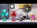 table fans rain collections. fan video for kids @pinwheelkids