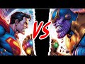 SUPERMAN vs THANOS (Who Would Win?)