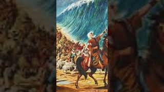 Moses, the prophet who parted the Red Sea to lead the Israelites to the Promised Land.