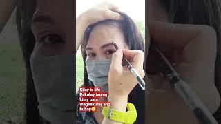 kilay is life/ pakulay tayu ng kilay para magka kulay ang ating buhay😁