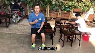 年前最后一批大红酸枝四方凳，实用的小物件，家家户户都能买得起