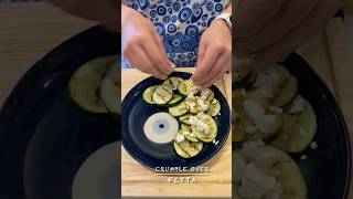 Gluten Free grilled zucchini with lemon and fetta- a delicious side for your next bbq!