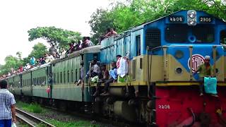 Chittagong mail Train of Bangladesh Railway.