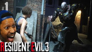 This Dude is SPRINTING Chasing ME!! WOOAAHH!! | Resident Evil 3 - Part 1
