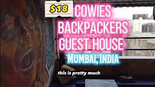 Cowies backpackers ഗസ്റ്റ് ഹൗസ്, കൊളാബ, മുംബൈ, ഇന്ത്യ. (ഒരു ഡോമിന് $18). മിതവ്യയ ബാക്ക്പാക്കിംഗ്