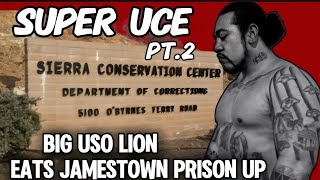 SUPER UCE PT. 2 ...BIG USO LION EATS JAMESTOWN PRISON UP #usos #prison