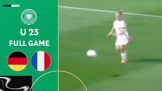 Deutschland U 23 vs. Frankreich U 23 | Re-Live | U 23 Frauen-Nationalmannschaft