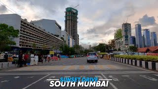 Modern Mumbai - Skyline Sunset Drive - 4K