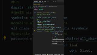 python random password generator | beginner project tutorial