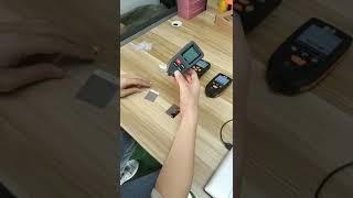 How to calibrate thickness gauge?