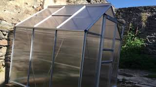 Serre de Jardin Polycarbonate 4,41 m² de TecTake - Présentation client du produit