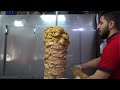 chiken doner kebab in 4 different restaurants turkish street foods