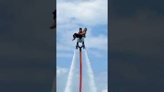 Part3:She thoroughly enjoyed this experience！#flyboard #watersport #watersports