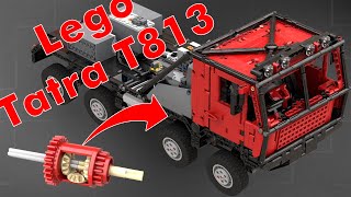 Lego Tatra T813 Trial Truck (Lockable Differentials)