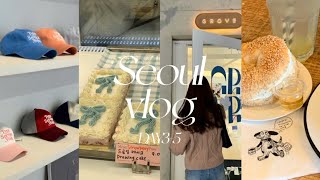 【韓国旅行vlog】韓国カフェ巡り☕️| 4泊5日 | DAY3-5 | episode2 |聖水洞| ソウルの森 | 弘大 | 明洞 | 安国 | 景福宮 | ザヒュンダイソウル | 漢江鎮 |