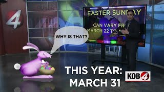 Why does Easter land on different days every year?