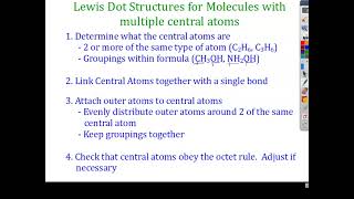 Multiple Central Atoms