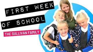 FIRST WEEK OF SCHOOL IN SCOTLAND | HOW DID IT GO? | Large Family Vlogs