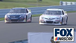 FINAL LAPS: Corey Heim pulls away from Hill for Watkins Glen victory | NASCAR ON FOX HIGHLIGHTS