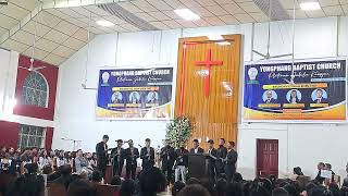 meaningful n melodies sang by KONYAK UKHA BAPTIST BUMEINOK choir 75th platinum Jubilee at Y.B.C