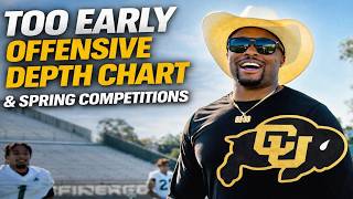 This Is Colorado’s Starting Offense… For Now 👀 | Spring Depth Chart Breakdown
