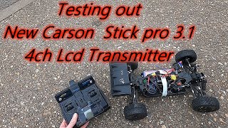 Absima AB3.4 Testing New Carson Stick Pro , (details of set up in description)