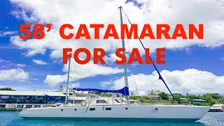 AFFORDABLE 58' CATAMARAN FOR SALE‼️ |Ep. 42