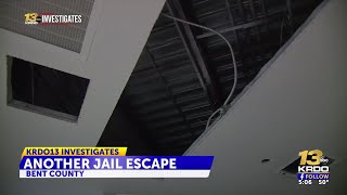 Bent County turns to state legislators to fund, staff jail after another escaped inmate