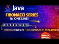 Fibonacci Series in One Line Using Java Streams 🔥 | No Loop Needed!